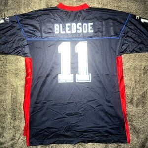VTG Drew Bledsoe Buffalo Bills Reebok jersey